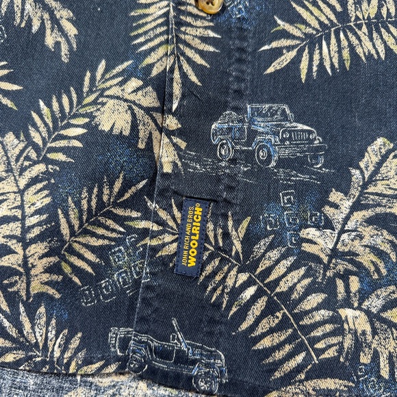 Woolrich Jeep Short Sleeve Shirt (Rare) Size XL - Picture 2 of 8